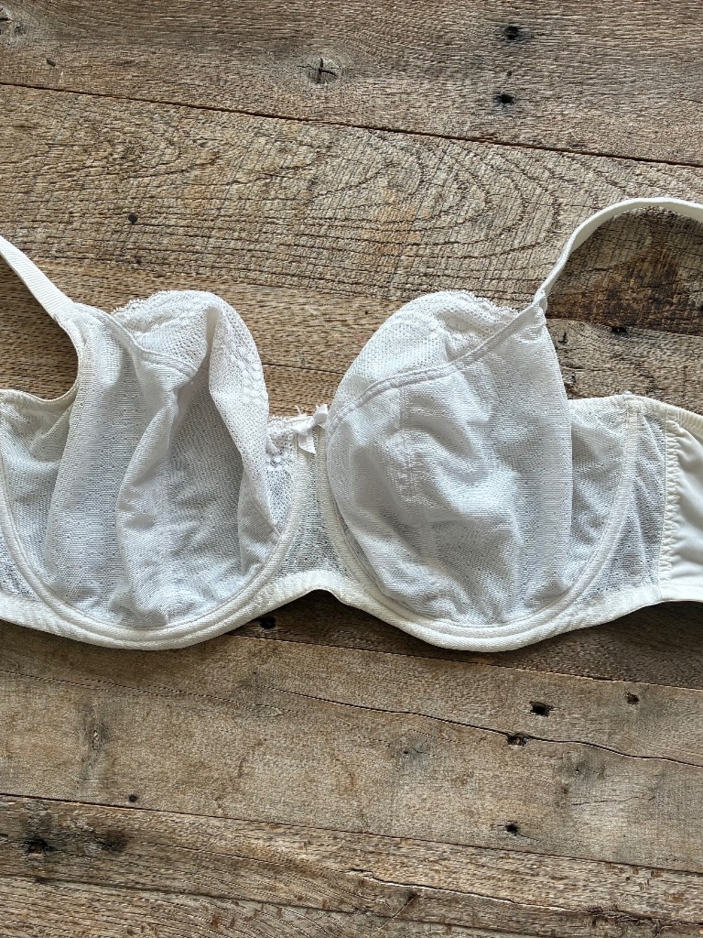 Panache White Underwire Lace Balcony Bra
